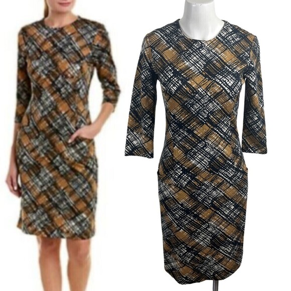 J McLaughlin Women's Size XS Catalina Cloth Catalyst Sheath Bodycon Dress Office - Picture 13 of 13